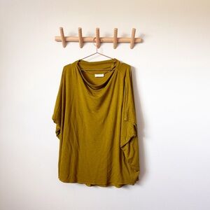 Bryn Walker Jersey Crew Neck Dolman Banded Tunic